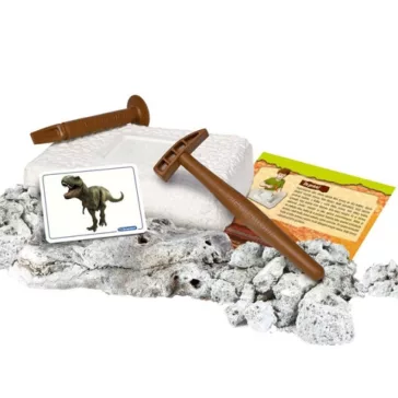   Világító dinoszaurusz Archeo Fun régészeti készlet Clementoni