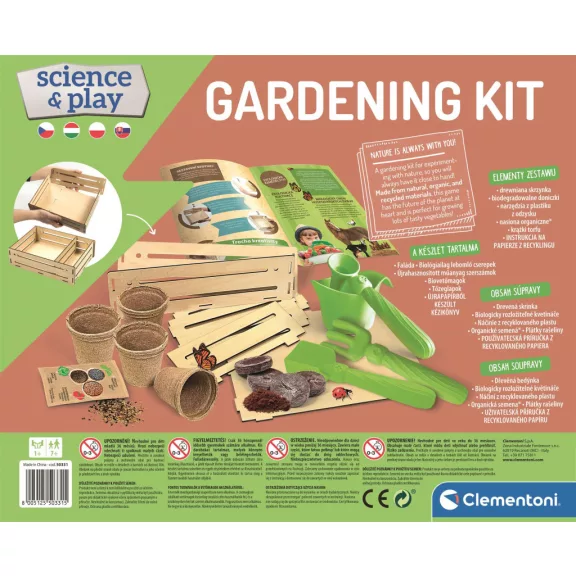 Kertészeti Organic tudományos szett Clementoni