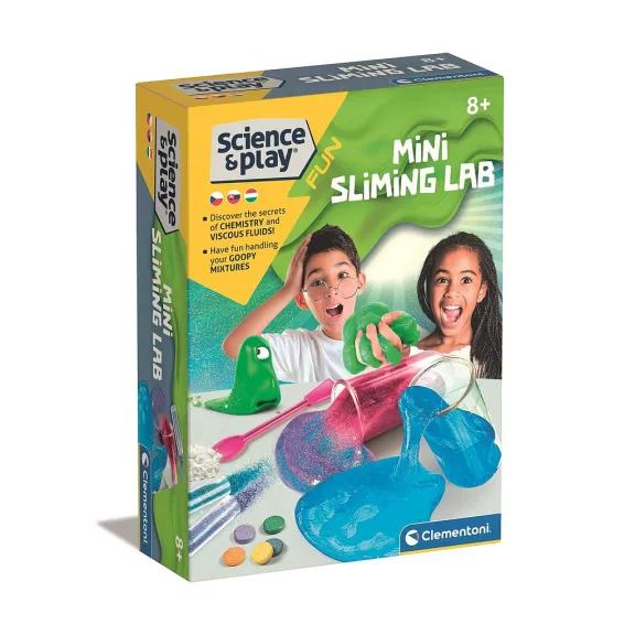 Mini slime készítő szett Science Clementoni Mini slime készítő szett Science Clementoni