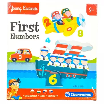 Első számok Young&Learner oktatójáték Clementoni