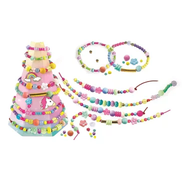  Crazy Chic Unicorn karkötő készítő kreatív szett Clementoni