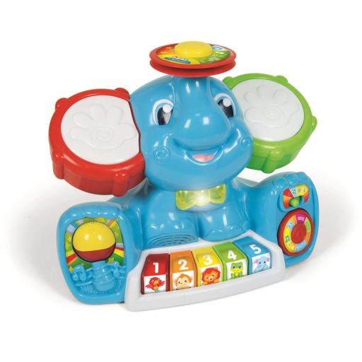 Elefánt Cute interaktív zenélő játék Clementoni