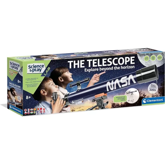 NASA teleszkóp szett Science & Play Clementoni NASA teleszkóp szett Science & Play Clementoni