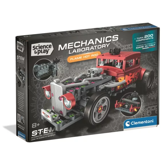 Hot Rod Mechanics építőjáték Clementoni Hot Rod Mechanics építőjáték Clementoni