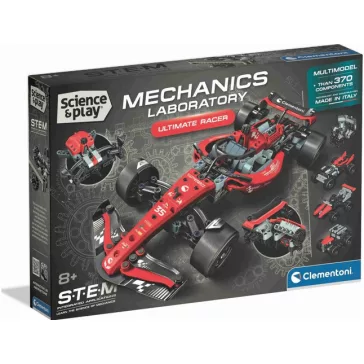 Versenyautó Ultimate Mechanics építőjáték Clementoni