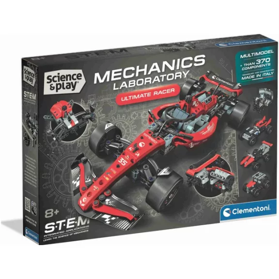 Versenyautó Ultimate Mechanics építőjáték Clementoni Versenyautó Ultimate Mechanics építőjáték Clementoni