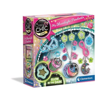   Crazy Chic Moonlight karkötő és nyaklánc készítő kreatív szett Clementoni