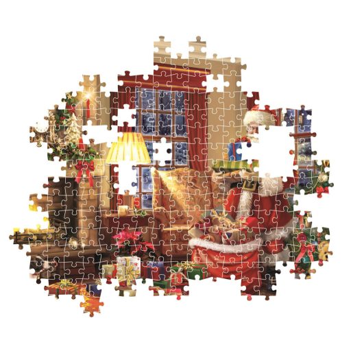 Karácsonyi Santa's Gift 1000 db-os puzzle Clementoni