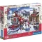 Karácsonyi Train Station 500 db-os puzzle Clementoni