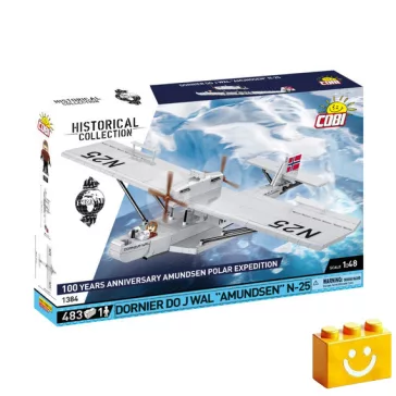   COBI 1384 - Dornier Do J Wal "Amundsen" N-25 – 100% kompatibilis minden más kedvelt márkával