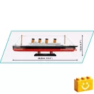 COBI 1680 - R.M.S. Titanic  építőjáték – 100% kompatibilis minden más kedvelt márkával
