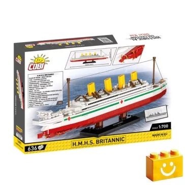   COBI 1681 - H.M.H.S. Britannic  építőjáték – 100% kompatibilis minden más kedvelt márkával