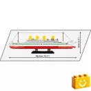 COBI 1681 - H.M.H.S. Britannic  építőjáték – 100% kompatibilis minden más kedvelt márkával