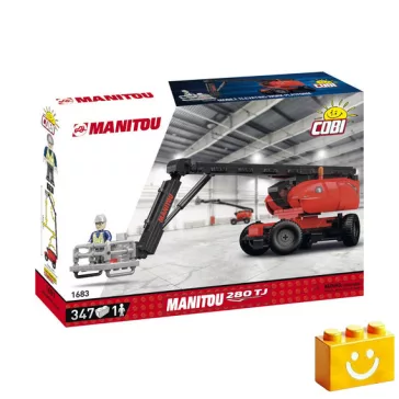   COBI 1683 – Manitou 280 TJ munkagép építőjáték – 100% kompatibilis minden más kedvelt márkával