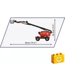 COBI 1683 – Manitou 280 TJ munkagép építőjáték – 100% kompatibilis minden más kedvelt márkával