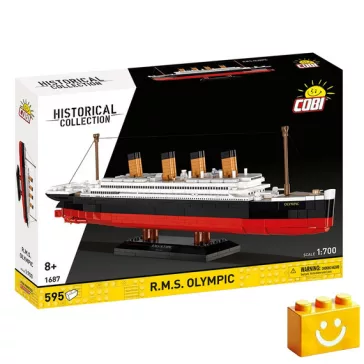   COBI 1687 - R.M.S. Olympic (1911) - történelmi óceánjáró - 100% kompatibilis minden más kedvelt márkával