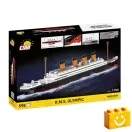 COBI 1687 - R.M.S. Olympic (1911) - történelmi óceánjáró - 100% kompatibilis minden más kedvelt márkával COBI 1687 - R.M.S. Olympic (1911) - történelmi óceánjáró - 100% kompatibilis minden más kedvelt márkával