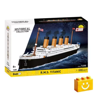   COBI 1688 - R.M.S. Titanic 1:450 - 100% kompatibilis minden más kedvelt márkával