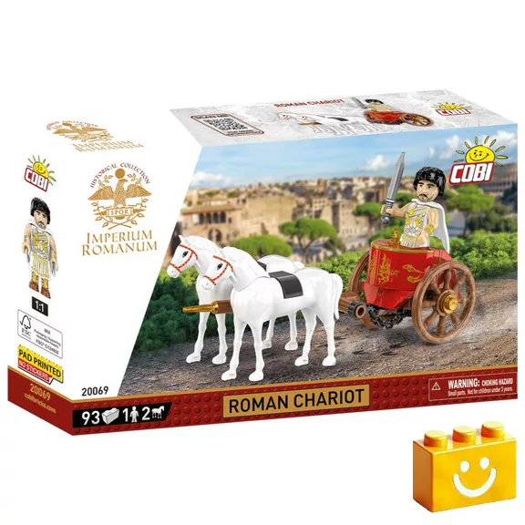 COBI 20069 – Római harci szekér építőjáték – 100% kompatibilis minden más kedvelt márkával COBI 20069 – Római harci szekér építőjáték – 100% kompatibilis minden más kedvelt márkával