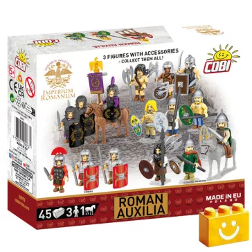   COBI 20073 - Római Auxilia (Roman Auxilia) minifigurák - 100% kompatibilis minden más kedvelt márkával