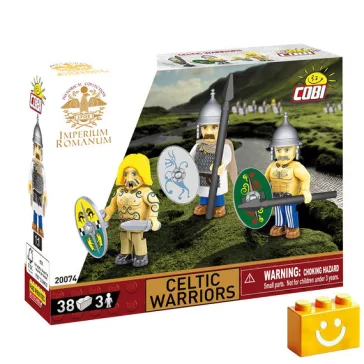   COBI 20074 - Kelta harcosok (Celtic Warriors) minifigurák - 100% kompatibilis minden más kedvelt márkával