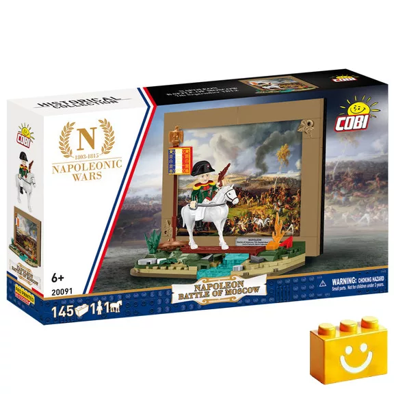 COBI 20091 - Napóleon moszkvai csatája építőjáték – 100% kompatibilis minden más kedvelt márkával COBI 20091 - Napóleon moszkvai csatája építőjáték – 100% kompatibilis minden más kedvelt márkával