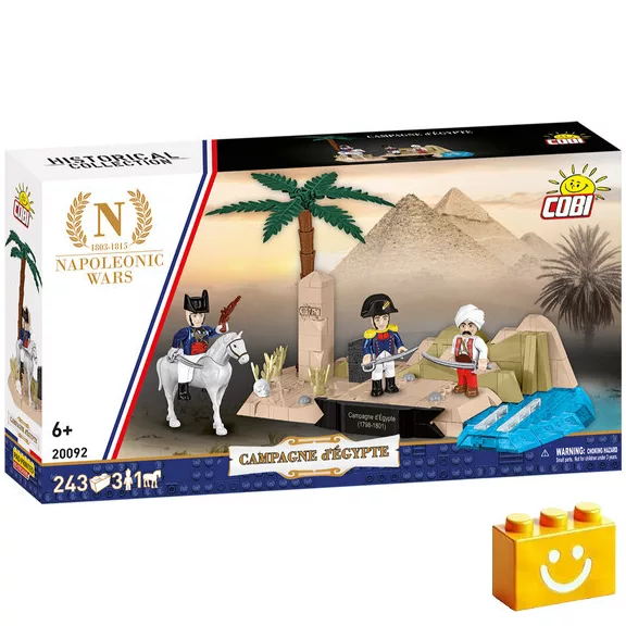 COBI 20092 - Napóleon egyiptomi hadjárat építőjáték – 100% kompatibilis minden más kedvelt márkával COBI 20092 - Napóleon egyiptomi hadjárat építőjáték – 100% kompatibilis minden más kedvelt márkával