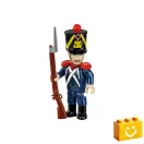 COBI 20093 - Napóleon francia tüzérségi ágyúja és minifigura – 100% kompatibilis minden más kedvelt márkával