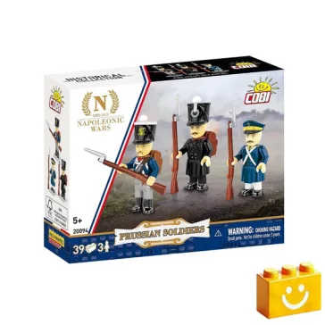   COBI 20094 - Porosz katonai minifigurák – 100% kompatibilis minden más kedvelt márkával