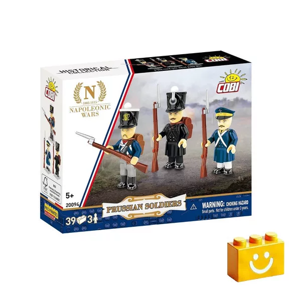 COBI 20094 - Porosz katonai minifigurák – 100% kompatibilis minden más kedvelt márkával COBI 20094 - Porosz katonai minifigurák – 100% kompatibilis minden más kedvelt márkával