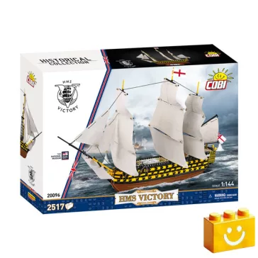   COBI 20096 - HMS Victory sorhajó építőjáték – 100% kompatibilis minden más kedvelt márkával