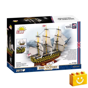   COBI 20096 - HMS Victory sorhajó építőjáték – 100% kompatibilis minden más kedvelt márkával