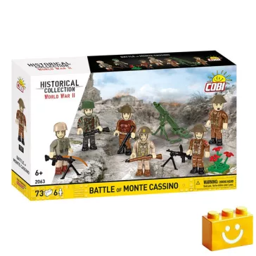   COBI 2063 - Monte Cassinó-i csata - 100% kompatibilis minden más kedvelt márkával
