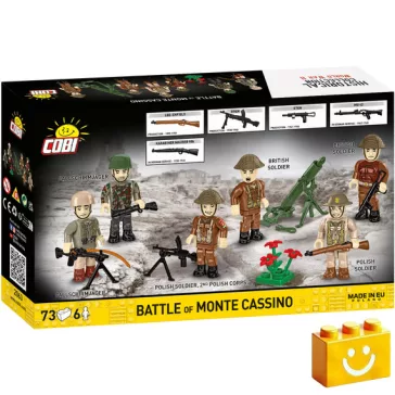   COBI 2063 - Monte Cassinó-i csata - 100% kompatibilis minden más kedvelt márkával