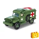 COBI 2257 – Dodge WC-54 Mentőautó építőjáték – 100% kompatibilis minden más kedvelt márkával
