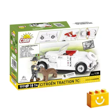   COBI 2264 – Citroën Traction 7C építőjáték – 100% kompatibilis minden más kedvelt márkával