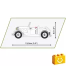 COBI 2264 – Citroën Traction 7C építőjáték – 100% kompatibilis minden más kedvelt márkával COBI 2264 – Citroën Traction 7C építőjáték – 100% kompatibilis minden más kedvelt márkával