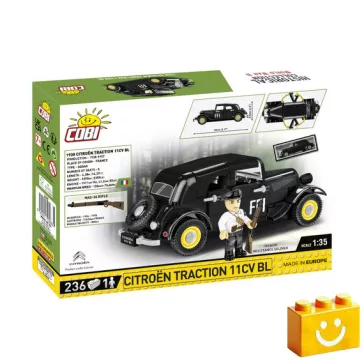   COBI 2266 – Citroën Traction 11CV BL építőjáték – 100% kompatibilis minden más kedvelt márkával