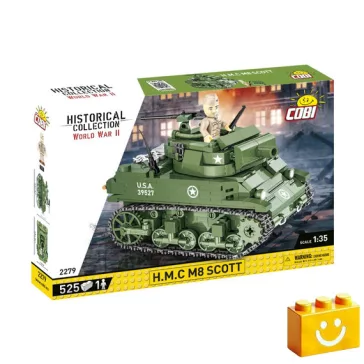   COBI 2279 – H.M.C M8 SCOTT építőjáték – 100% kompatibilis minden más kedvelt márkával
