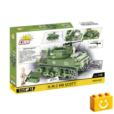   COBI 2279 – H.M.C M8 SCOTT építőjáték – 100% kompatibilis minden más kedvelt márkával