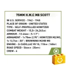 COBI 2279 – H.M.C M8 SCOTT építőjáték – 100% kompatibilis minden más kedvelt márkával COBI 2279 – H.M.C M8 SCOTT építőjáték – 100% kompatibilis minden más kedvelt márkával