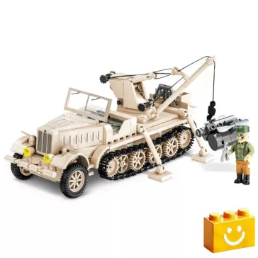   COBI 2281 – Sd.Kfz. 9/1 "FAMO" építőjáték – 100% kompatibilis minden más kedvelt márkával