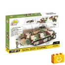 COBI 2283 – Sd.KFZ. 251/9 "STUMMEL" építőjáték – 100% kompatibilis minden más kedvelt márkával