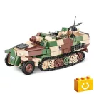 COBI 2283 – Sd.KFZ. 251/9 "STUMMEL" építőjáték – 100% kompatibilis minden más kedvelt márkával