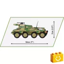 COBI 2288 – Sd.Kfz 234/3 STUMMEL építőjáték – 100% kompatibilis minden más kedvelt márkával COBI 2288 – Sd.Kfz 234/3 STUMMEL építőjáték – 100% kompatibilis minden más kedvelt márkával