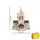 COBI 2299 – Sainte-Mère-Église templom építőjáték – 100% kompatibilis minden más kedvelt márkával COBI 2299 – Sainte-Mère-Église templom építőjáték – 100% kompatibilis minden más kedvelt márkával