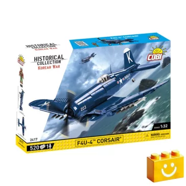   COBI 2417 – F4U-4 Corsair – Amerikai vadászbombázó építőjáték – 100% kompatibilis minden más kedvelt márkával