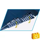 COBI 2417 – F4U-4 Corsair – Amerikai vadászbombázó építőjáték – 100% kompatibilis minden más kedvelt márkával