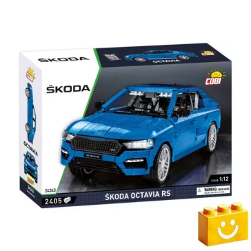   COBI 24343 – Škoda Octavia RS építőjáték – 100% kompatibilis minden más kedvelt márkával