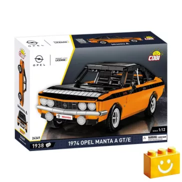   COBI 24349 – 1974 Opel Manta A GT/E építőjáték – 100% kompatibilis minden más kedvelt márkával